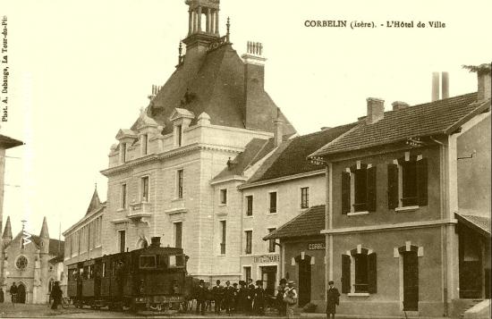 Carte postale de Corbelin 