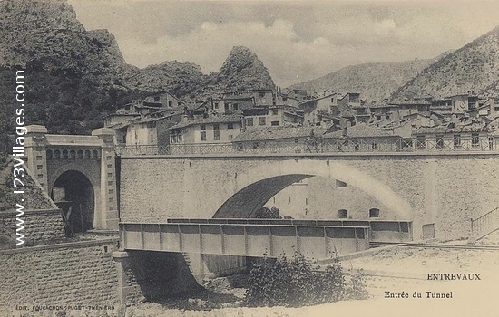 Carte postale de Entrevaux