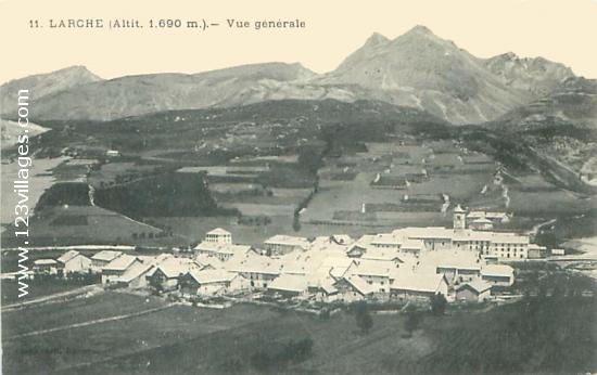 Carte postale de Larche