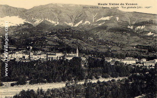 Carte postale de Beauvezer