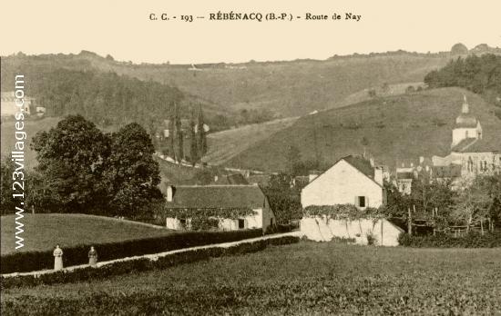 Carte postale de Rebenacq