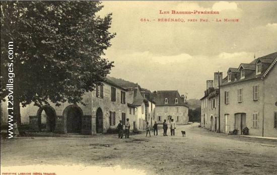 Carte postale de Rebenacq