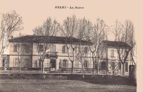 Carte postale de Grans