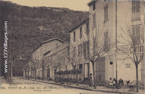 Carte postale de Annot