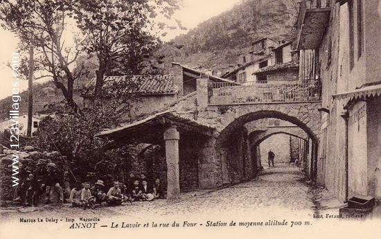 Carte postale de Annot