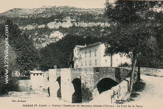 Carte postale de Annot