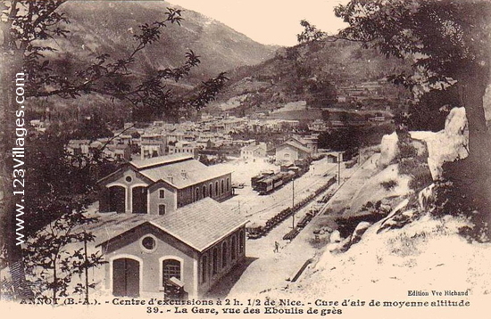 Carte postale de Annot