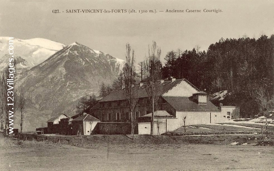 Carte postale de Saint-Vincent-les-Forts