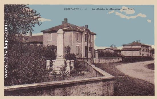 Carte postale de Certines