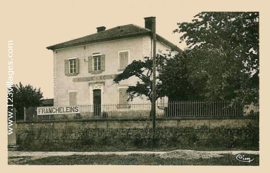 Carte postale de Francheleins 