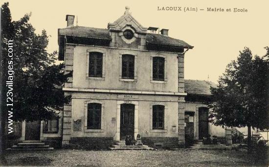 Carte postale de Lacoux