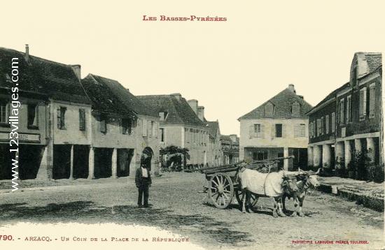 Carte postale de Arzacq-Arraziguet