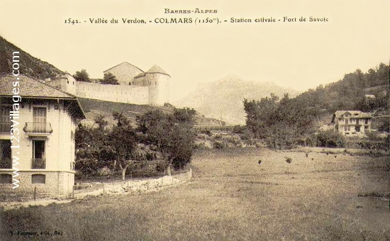 Carte postale de Colmars