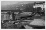 Carte postale Lyon ... Pont détruit 1940. 1944 