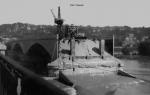 Carte postale Lyon ... Pont détruit 1940. 1944 