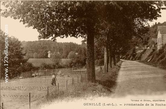 Carte postale de Genille