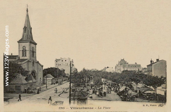 Carte postale de Villeurbanne