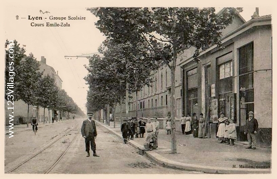 Carte postale de Villeurbanne