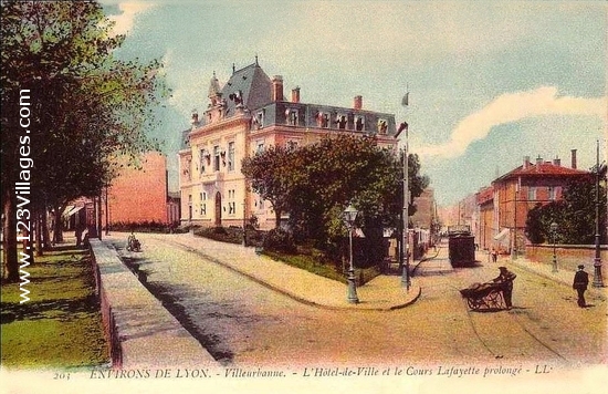 Carte postale de Villeurbanne