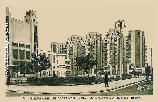 Carte postale de Villeurbanne