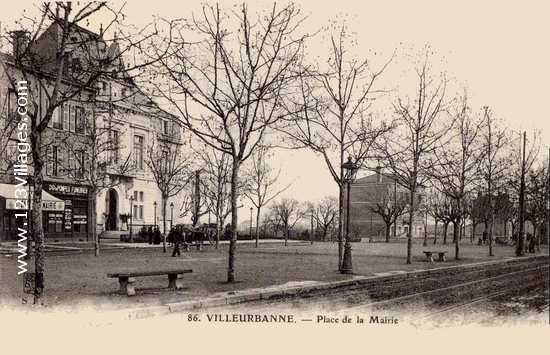 Carte postale de Villeurbanne