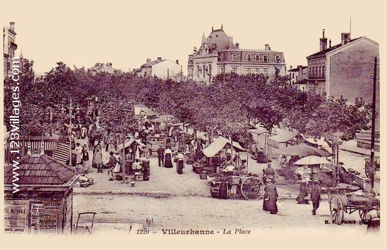 Carte postale de Villeurbanne