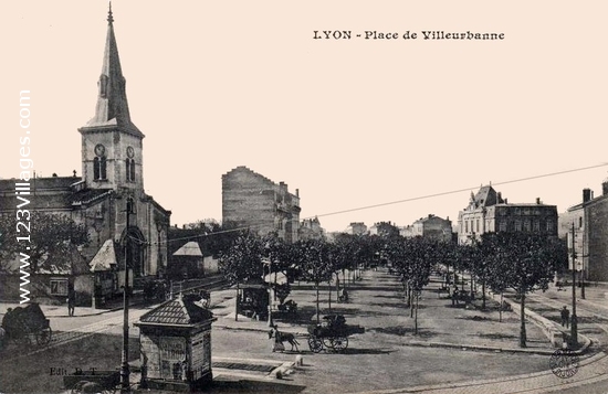 Carte postale de Villeurbanne