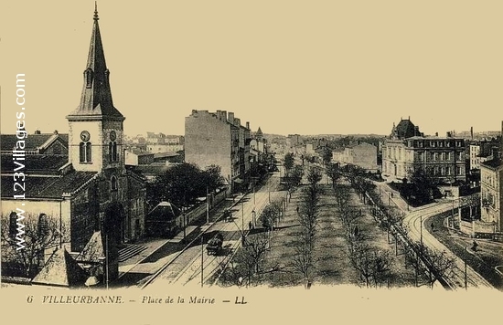 Carte postale de Villeurbanne