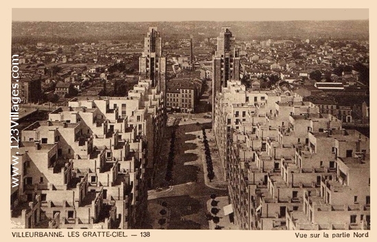 Carte postale de Villeurbanne