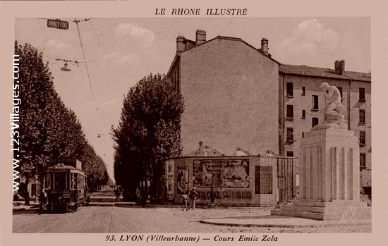 Carte postale de Villeurbanne