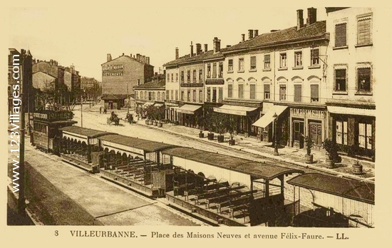 Carte postale de Villeurbanne