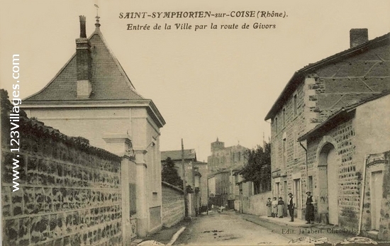 Carte postale de Saint-Symphorien-sur-Coise