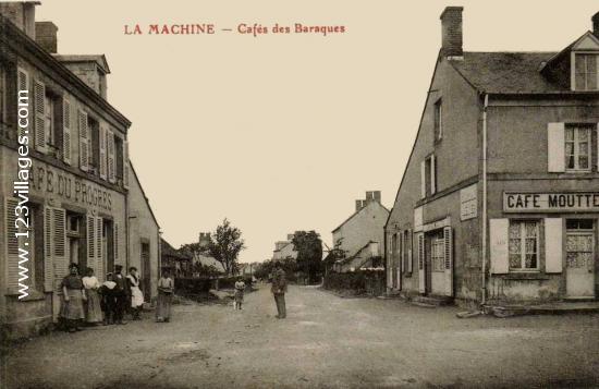 Carte postale de La Machine