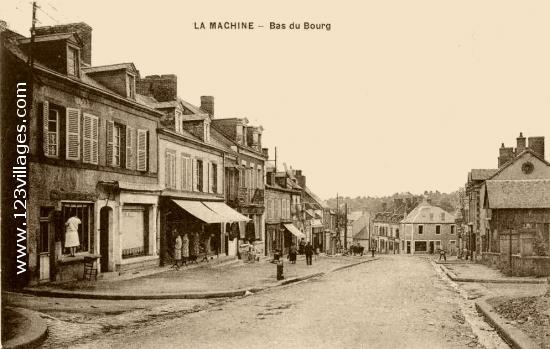 Carte postale de La Machine