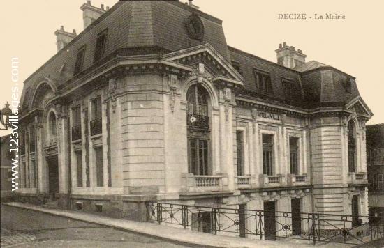 Carte postale de Decize 