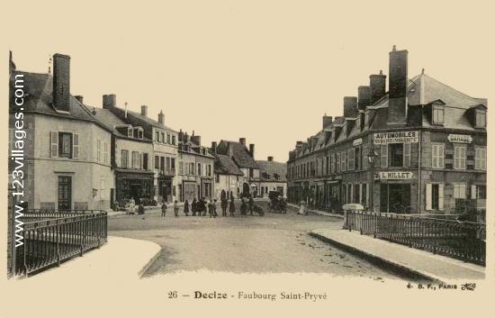 Carte postale de Decize 