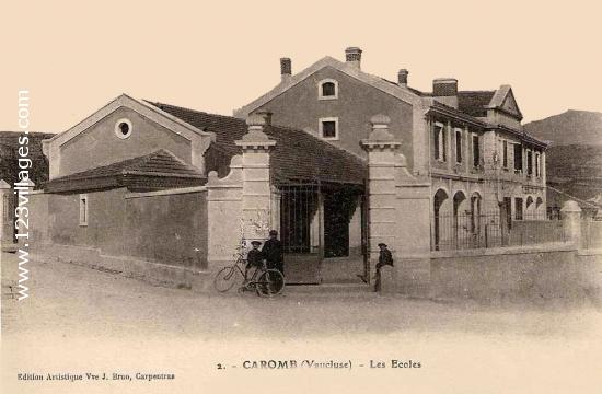 Carte postale de Caromb 