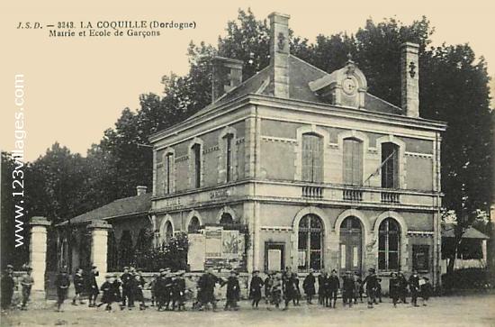 Carte postale de La Coquille 