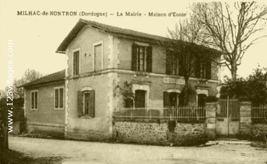 Carte postale de Milhac-De-Nontron