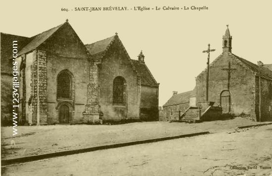 Carte postale de Saint-Jean-Brevelay 