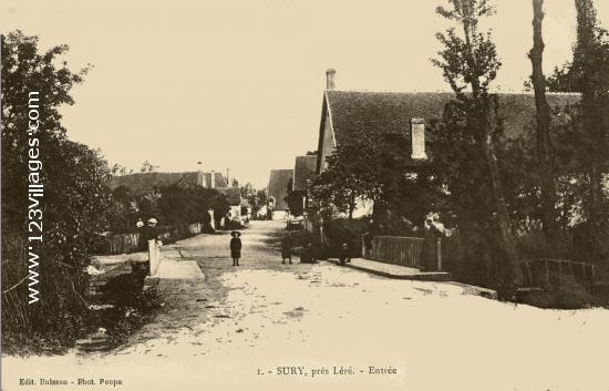 Carte postale de Sury-Pres-Lere 