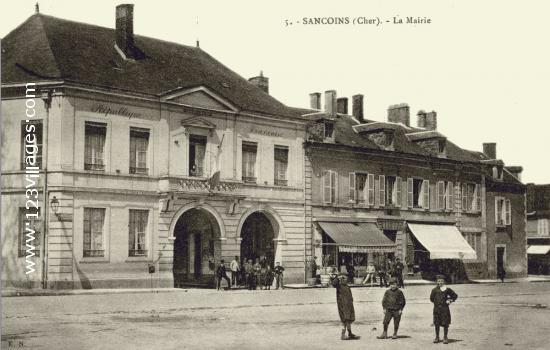 Carte postale de Sancoins 