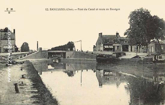 Carte postale de Sancoins 