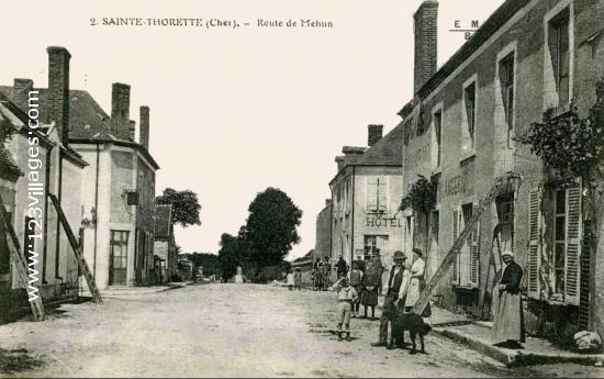 Carte postale de Sainte-Thorette