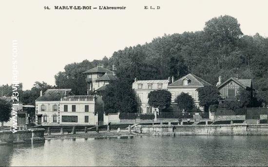 Carte postale de Marly-Le-Roi 