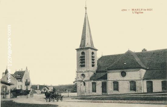 Carte postale de Marly-Le-Roi 