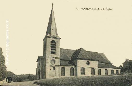 Carte postale de Marly-Le-Roi 