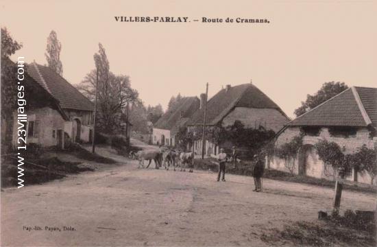 Carte postale de Villers-Farlay