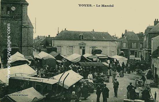 Carte postale de Voves 