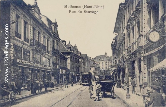 Carte postale de Mulhouse